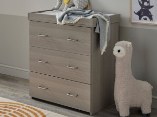 Babymore Caro Chest Changer - Grey Wash 2