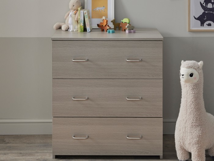 Babymore Caro Chest Changer - Grey Wash