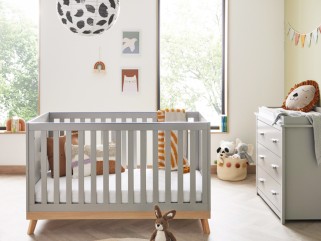 Babymore Mona 2 Piece Room Set - Grey 2