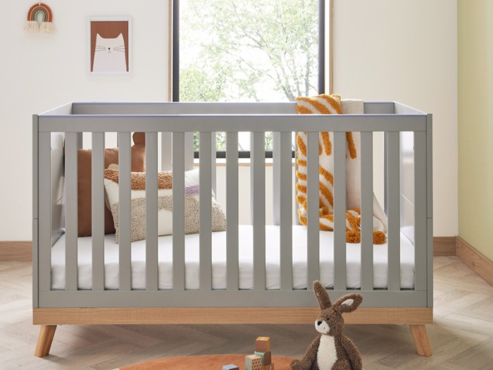 Babymore Mona 2 Piece Room Set - Grey