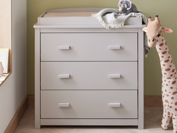 Babymore Mona 2 Piece Room Set - Grey