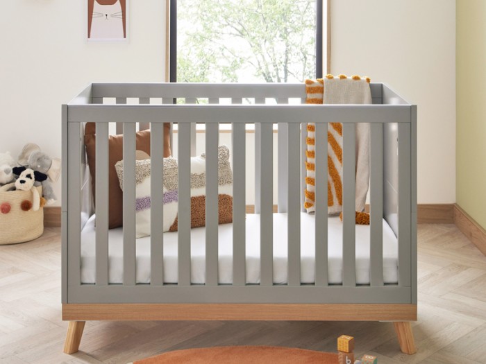 Babymore Mona Mini 2 Piece Room Set - Grey