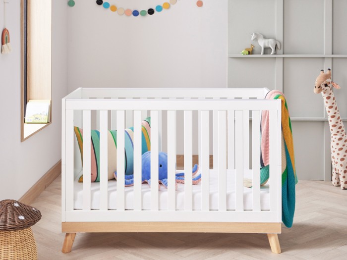 Babymore Mona Mini 3 Piece Room Set - White