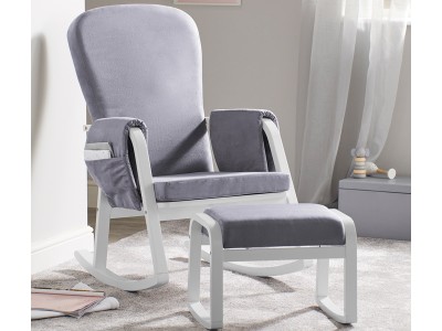 Ickle Bubba Dursley Rocking Chair and Stool