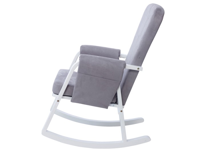 Ickle Bubba Dursley Rocker Chair - Pearl Grey