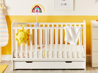 Ickle Bubba Coleby Classic Cot Bed & Under Drawer 2