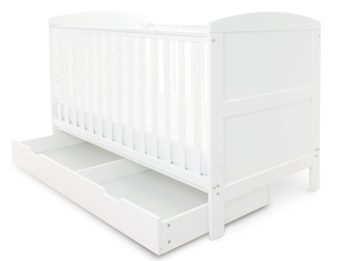 Ickle Bubba Coleby Classic Cot Bed & Under Drawer