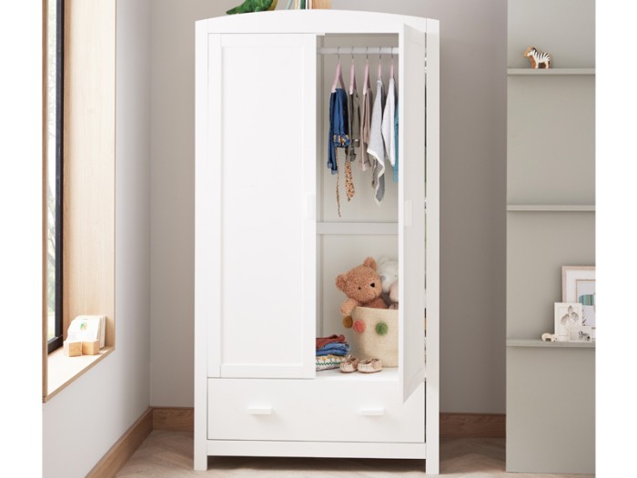 Babymore Universal Wardrobe - White