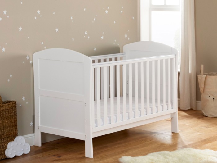 Babymore Aston 2 Piece Room Set - White
