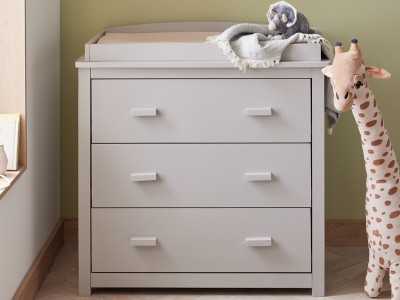 Babymore Aston 2 Piece Room Set - Grey