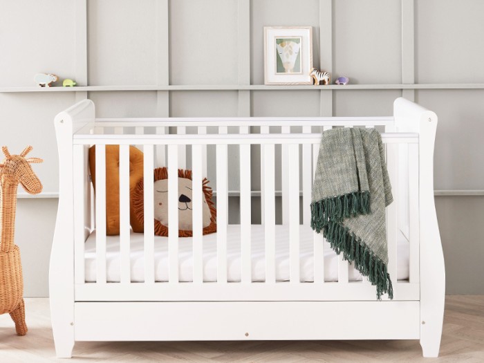 Babymore Stella 3 Piece Room Set - White