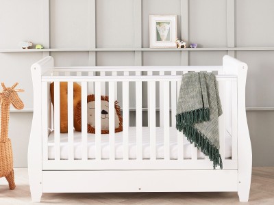 Babymore Stella 3 Piece Room Set - White