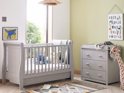 Babymore Stella 2 Piece Room Set - Grey