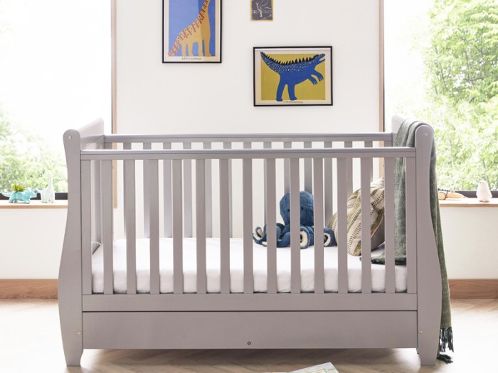 Babymore Stella 3 Piece Room Set - Grey