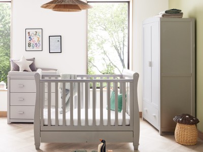 Babymore Eva 3 Piece Room Set - Grey
