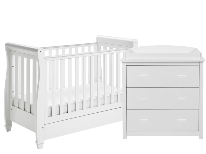 Babymore Eva 2 Piece Room Set - White