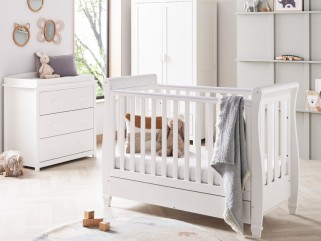 Babymore Eva 3 Piece Room Set - White