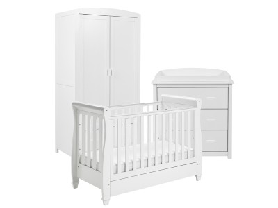 Babymore Eva 3 Piece Room Set - White