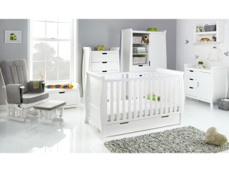 Obaby Stamford Classic 7 Piece Room Set - White