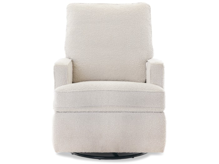 Obaby Madison Swivel Glider Recliner Chair - Bouclé Style