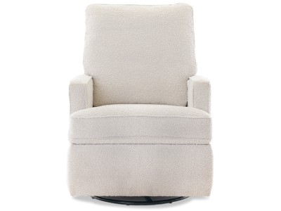 Obaby Madison Swivel Glider Recliner Chair - Bouclé Style