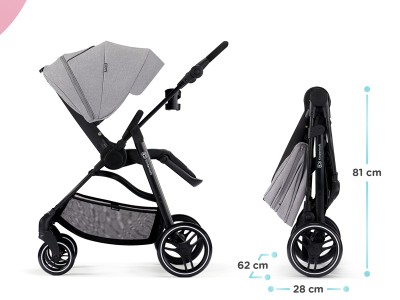 Kinderkraft Vesto pushchair - Grey