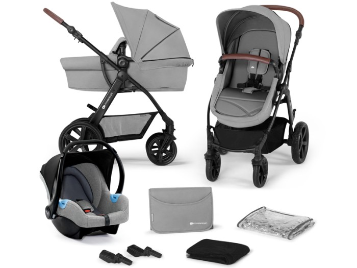 Kinderkraft Moov ct 3in1 Travel - System Grey