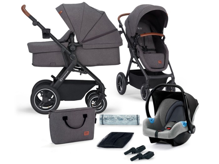 Kinderkraft B-TOUR 3in1 travel system - Dark Grey