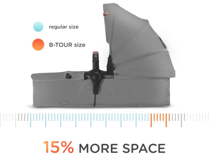 Kinderkraft B-TOUR 3in1 travel system - Light Grey