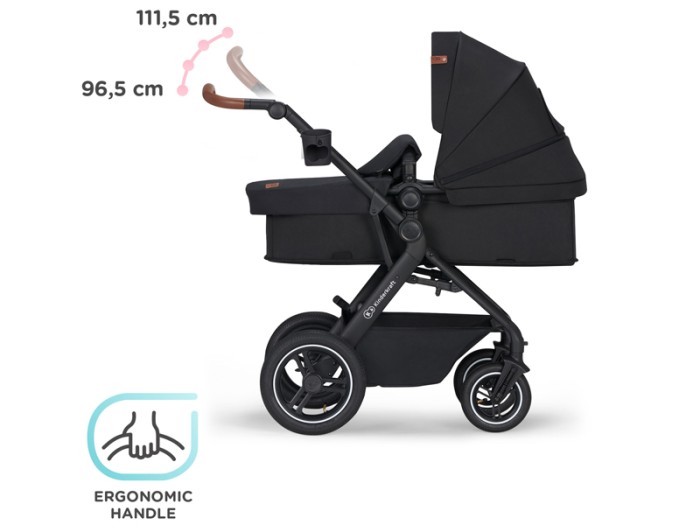 Kinderkraft B-TOUR 3in1 travel system - System Black