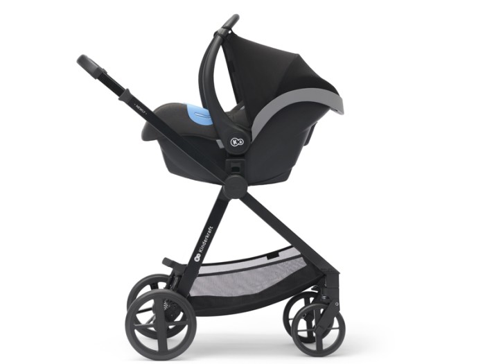 Kinderkraft Newly 3in1 travel system - Classic Black
