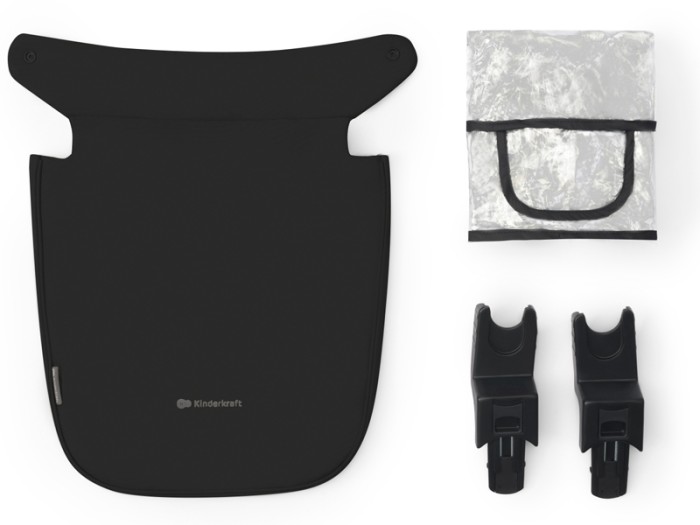 Kinderkraft Newly 3in1 travel system - Classic Black