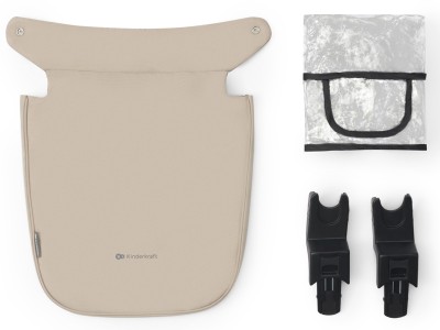Kinderkraft Newly 3in1 travel system - Sand Beige