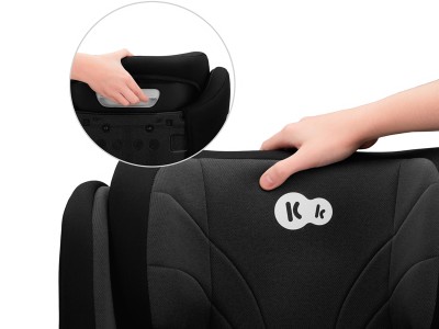 Kinderkraft Junior Fix 2 Car seat i-Size - Graphite Black