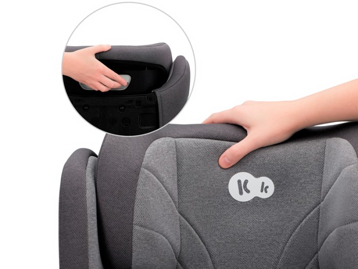 Kinderkraft Junior Fix 2 Car seat i-Size - Rocket Grey