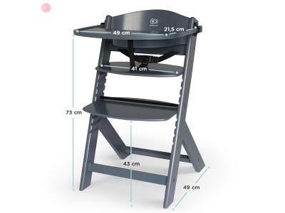 Kinderkraft Enock High chair - Grey