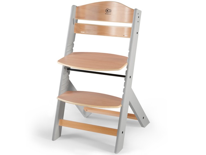 Kinderkraft Enock High chair - Grey/Natural