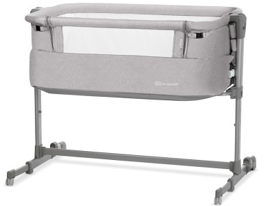 Kinderkraft Neste Up Bedside Baby cot  - Light Grey