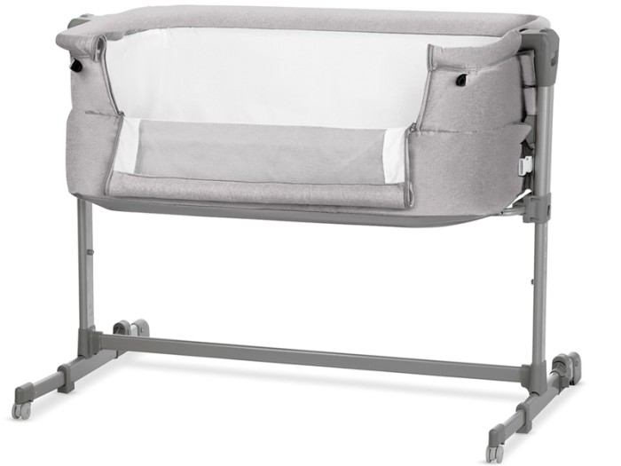 Kinderkraft Neste Up Bedside Baby cot  - Light Grey