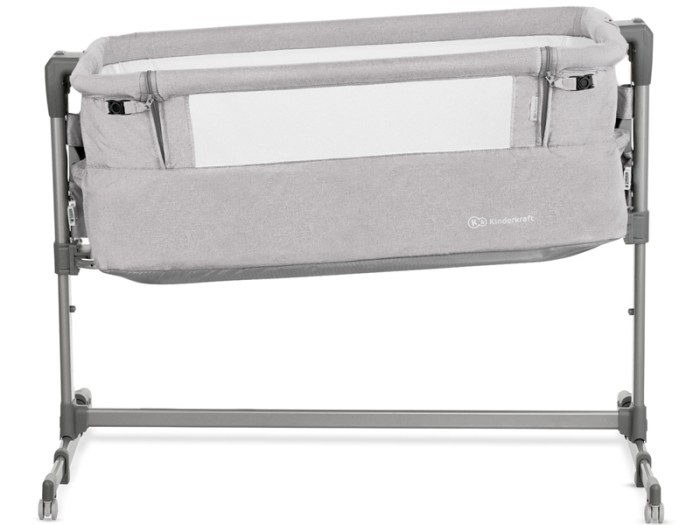 Kinderkraft Neste Up Bedside Baby cot  - Light Grey