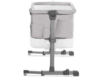 Kinderkraft Neste Up Bedside Baby cot  - Light Grey