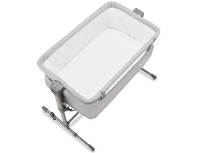 Kinderkraft Neste Up Bedside Baby cot  - Light Grey