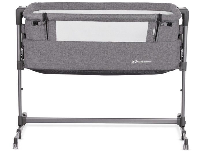 Kinderkraft Neste Up Bedside Baby cot  - Grey