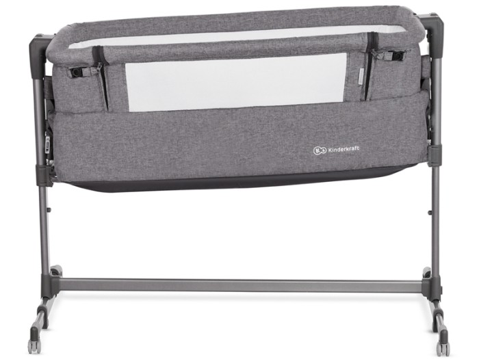 Kinderkraft Neste Up Bedside Baby cot  - Grey