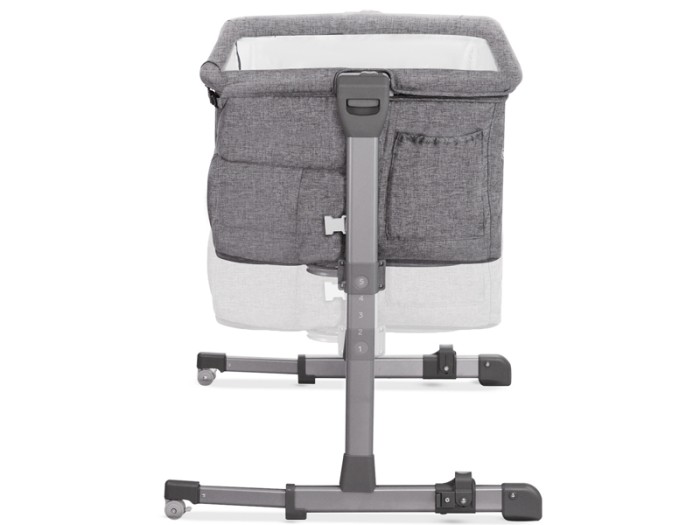 Kinderkraft Neste Up Bedside Baby cot  - Grey
