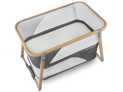 Kinderkraft Sofi travel cot with playpen function - Grey