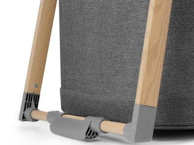 Kinderkraft Sofi travel cot with playpen function - Grey