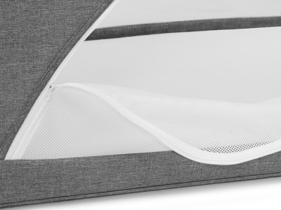 Kinderkraft Sofi travel cot with playpen function - Grey