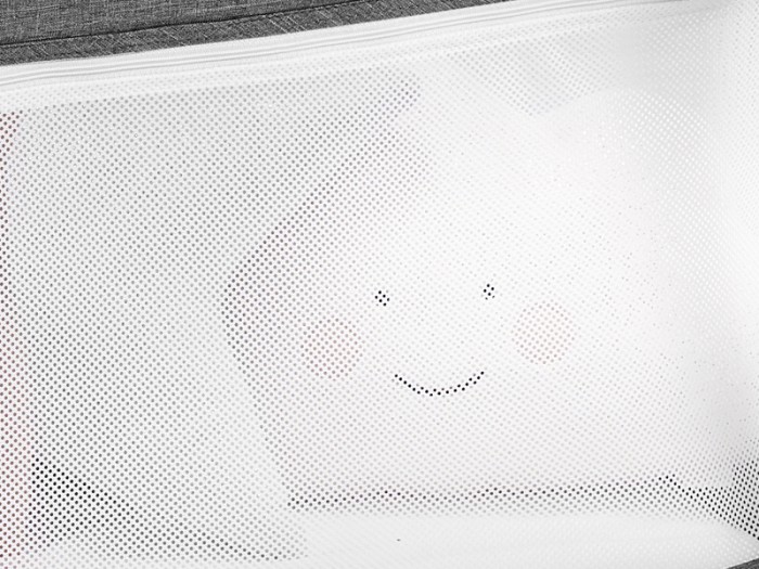 Kinderkraft Sofi travel cot with playpen function - Grey