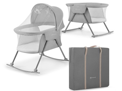Kinderkraft Lovi Baby cot/basket - Grey